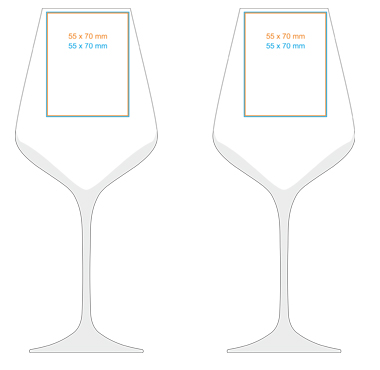 Standardowe powierzchnie nadruku